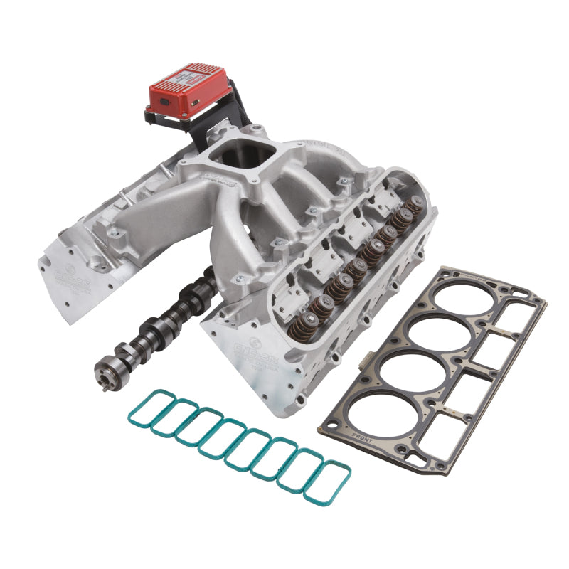 Load image into Gallery viewer, Edelbrock Power Package Top End Kit Victor Jr Series Chevrolet 1997-2004 5 7L LS1
