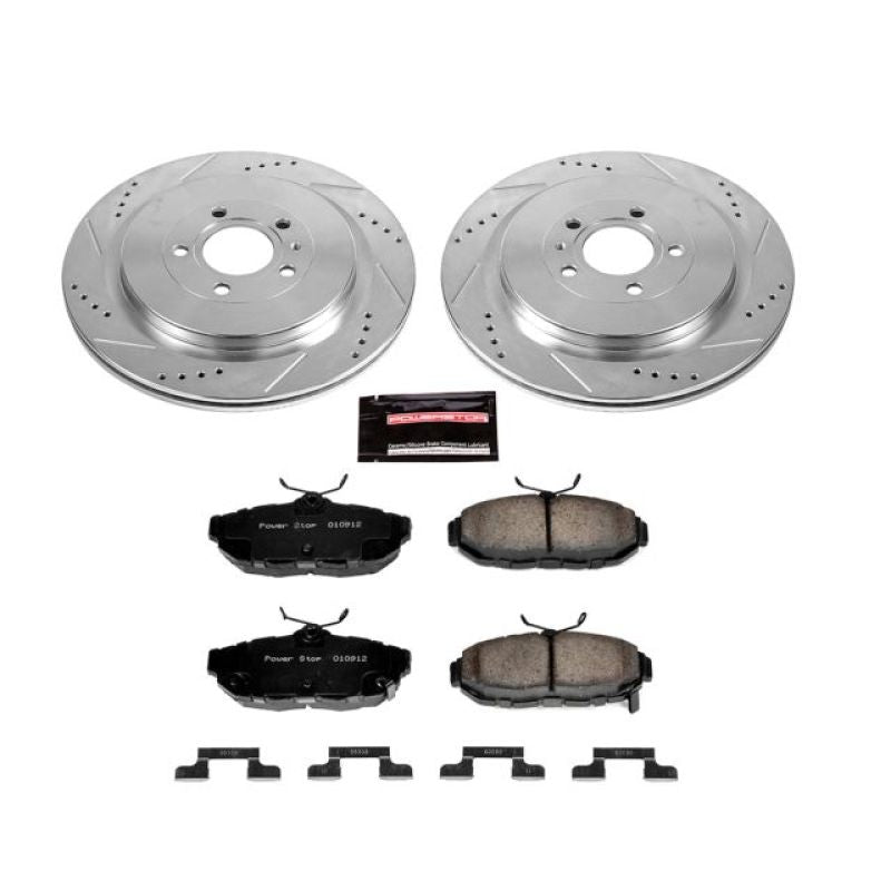 Load image into Gallery viewer, Power Stop 13-14 Ford Mustang Rear Z23 Evolution Sport Brake Kit
