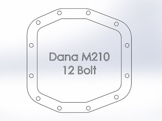 aFe Power Pro Series Front Differential Cover Black (Dana M210) 18-19 Jeep Wrangler JL 2.0L (t)