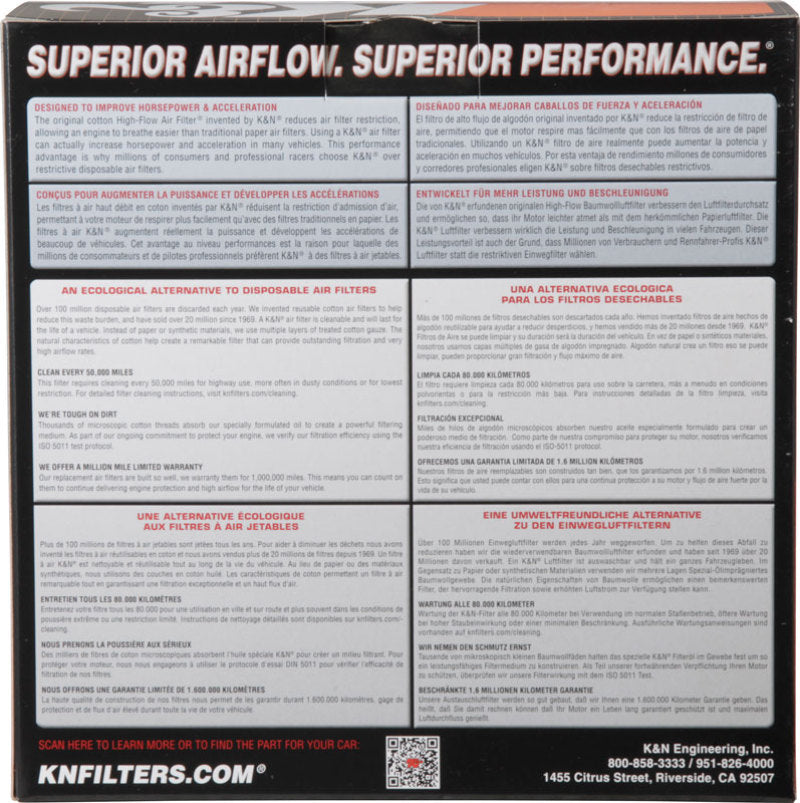 Load image into Gallery viewer, K&amp;N Custom Round Filter 5-1/8in FLG / 9in OD x 4-1/8in HW/VENT
