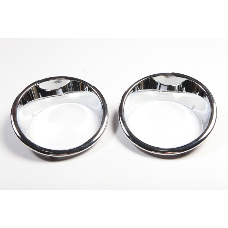 Load image into Gallery viewer, Rugged Ridge Headlight Bezels Chrome 07-18 Jeep Wrangler JK
