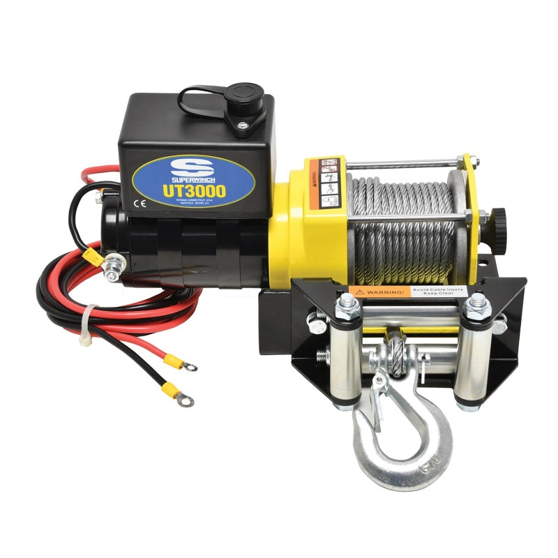 Load image into Gallery viewer, Superwinch 3000 LBS 12V DC 3/16in x 40ft Steel Rope UT3000 Winch
