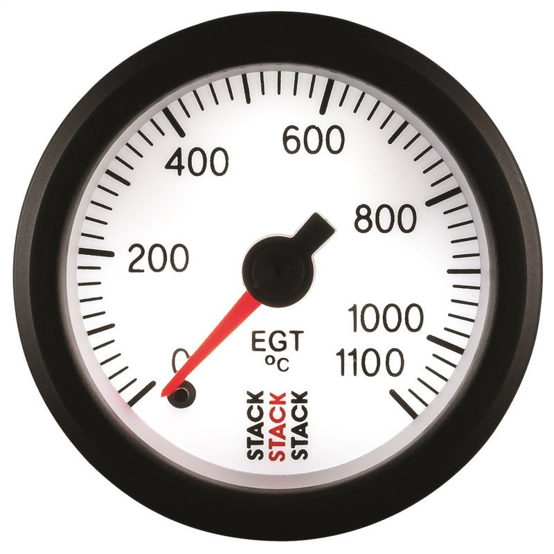 Load image into Gallery viewer, Autometer Stack 52mm 0-1100 Deg C Pro Stepper Motor Exhaust Gas Temp Gauge - White
