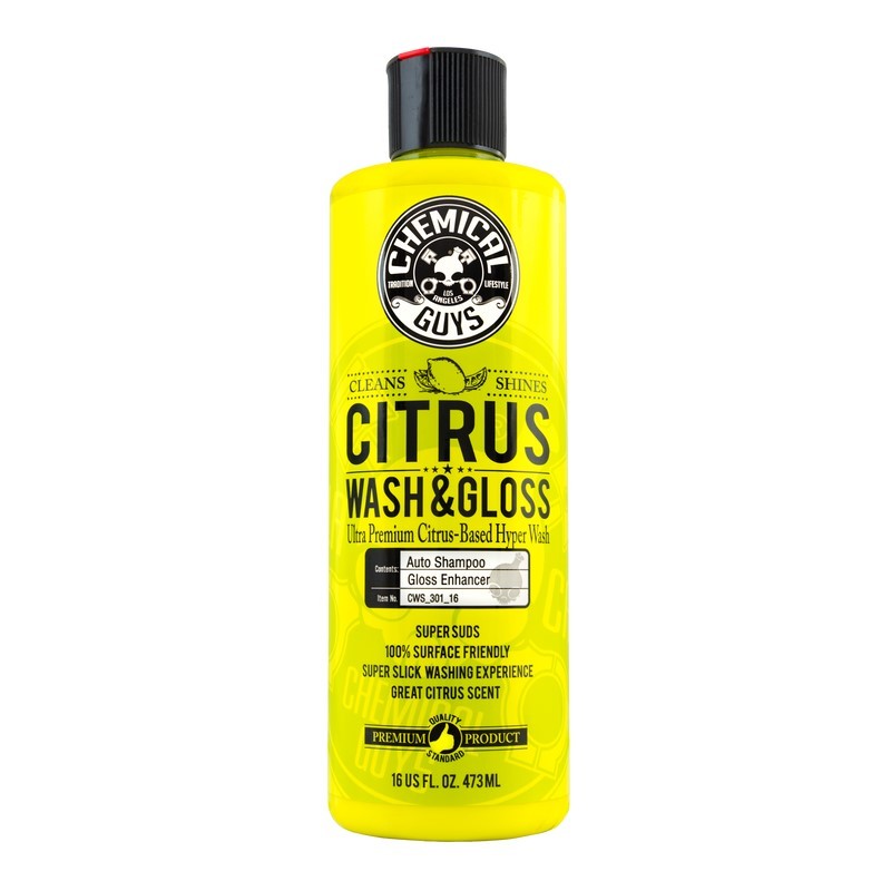 Load image into Gallery viewer, Chemical Guys Citrus Wash &amp; Gloss Concentrated Car Wash - 16oz
