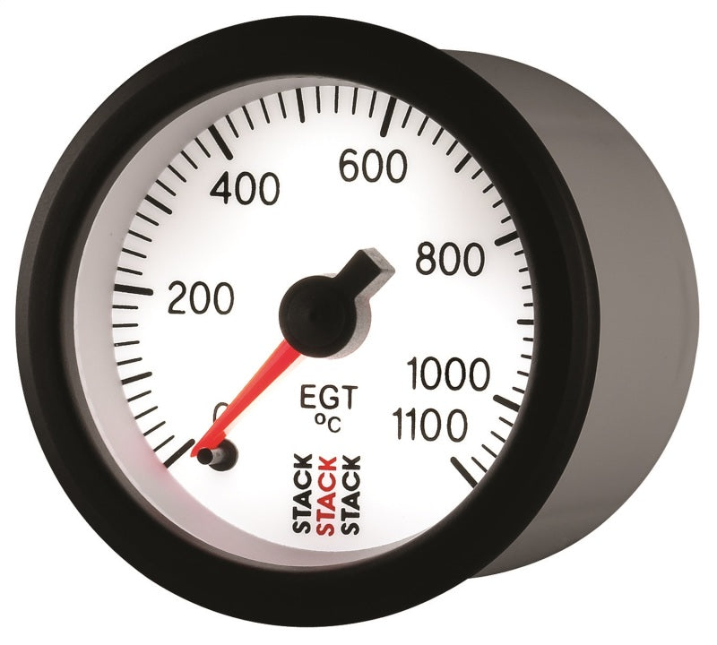 Load image into Gallery viewer, Autometer Stack 52mm 0-1100 Deg C Pro Stepper Motor Exhaust Gas Temp Gauge - White
