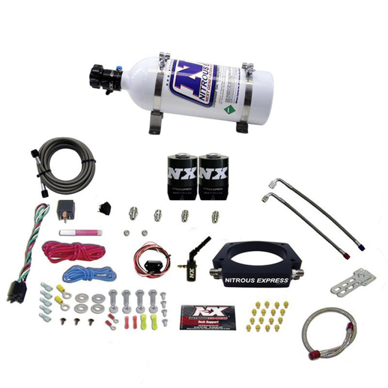 Load image into Gallery viewer, Nitrous Express 2014+ GM 6.2L Truck Nitrous Plate Kit (35-300HP) w/5lb Bottle
