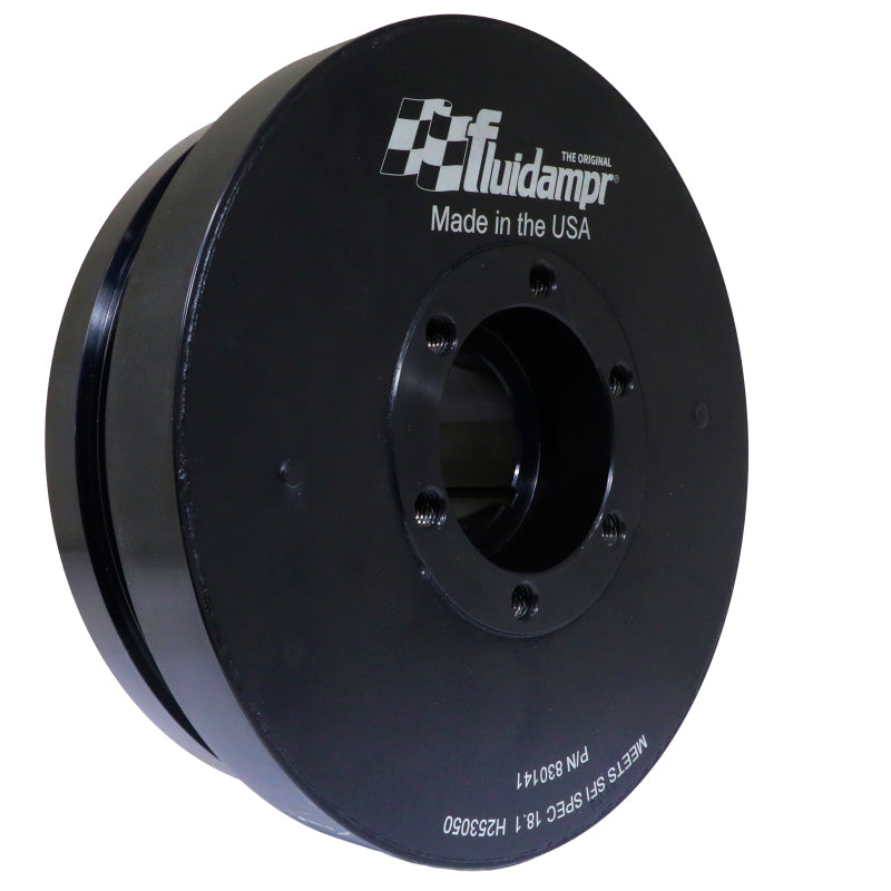 Load image into Gallery viewer, Fluidampr 17-19 GM 6.6L Duramax Steel Externally Balanced Damper
