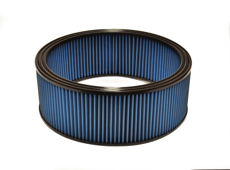 Load image into Gallery viewer, Injen NanoWeb Dry Air Filter 14in Round x 5in Tall - 1in Pleats
