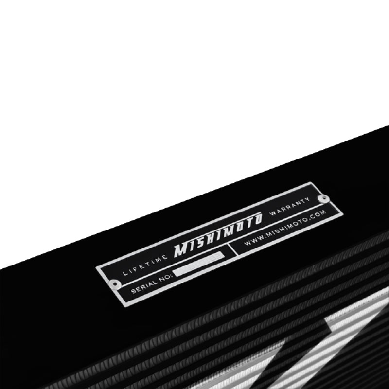 Load image into Gallery viewer, Mishimoto Universal Black S Line Intercooler Overall Size: 31x12x3 Core Size: 23x12x3 Inlet / Outlet

