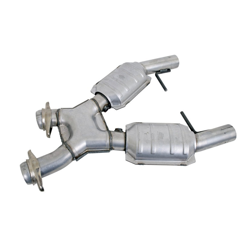Load image into Gallery viewer, BBK 96-98 Mustang 4.6 GT High Flow X Pipe With Catalytic Converters - 2-1/2
