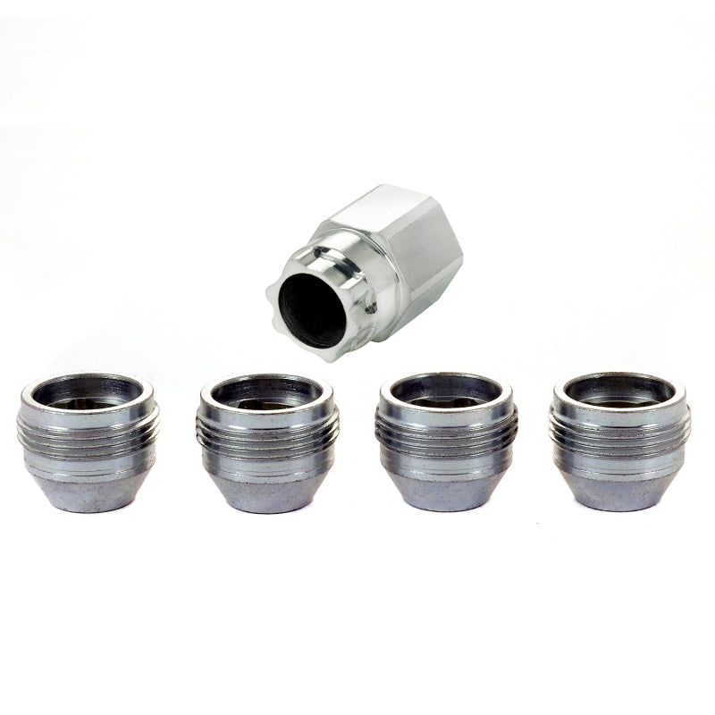 Load image into Gallery viewer, McGard Wheel Lock Nut Set - 4pk. (Under Hub Cap / Cone Seat) M14X1.5 / 22mm Hex / .893in. Length
