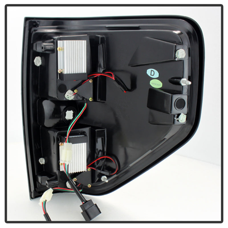 Load image into Gallery viewer, Spyder Ford F150 09-14 LED Tail Lights Black ALT-YD-FF15009-LED-BK

