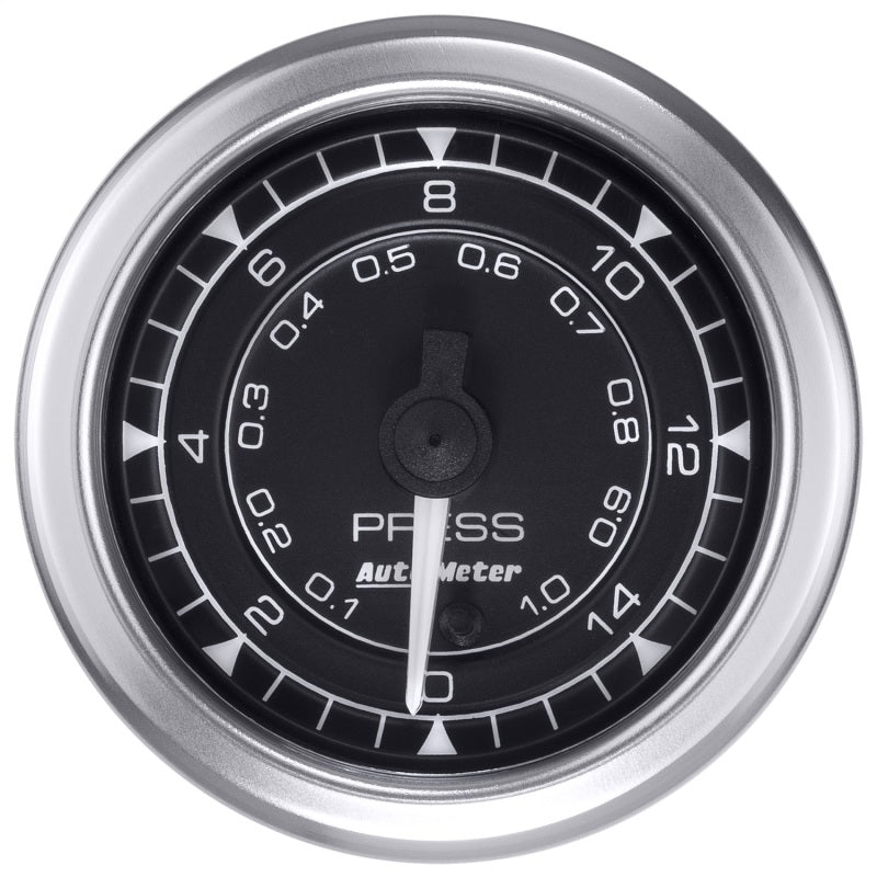 Load image into Gallery viewer, Autometer Chrono 2-1/16in 15PSI Pressure Gauge
