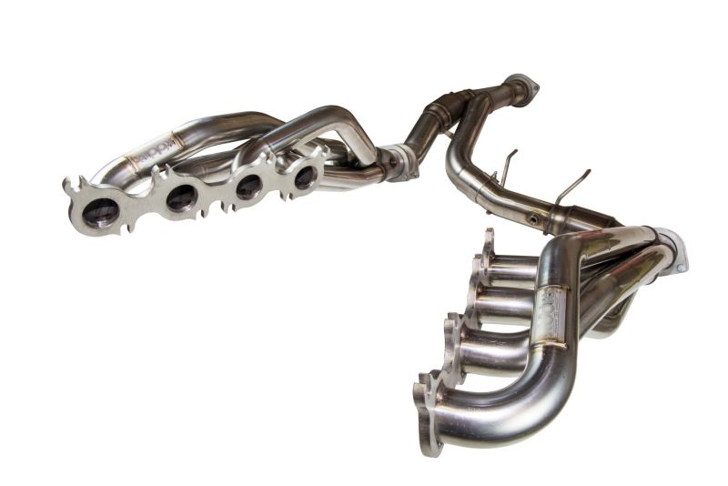 Load image into Gallery viewer, Kooks 15-20 Ford F-150 Platinum XL King Ranch Lariat XLT 1-7/8 x 3 Header &amp; Catted Y-Pipe Kit
