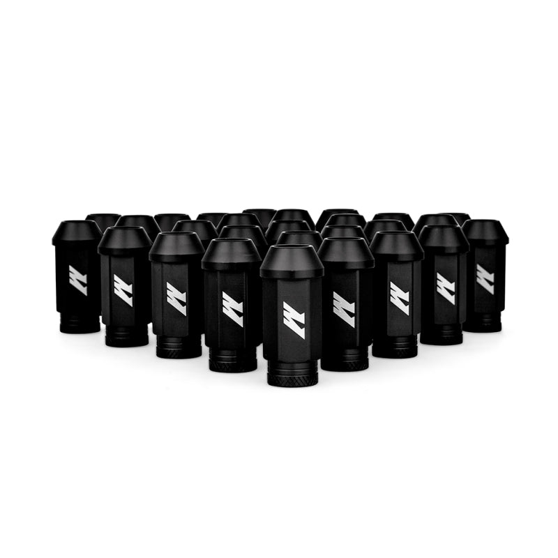 Load image into Gallery viewer, Mishimoto Aluminum Locking Lug Nuts M12x1.5 27pc Set Black
