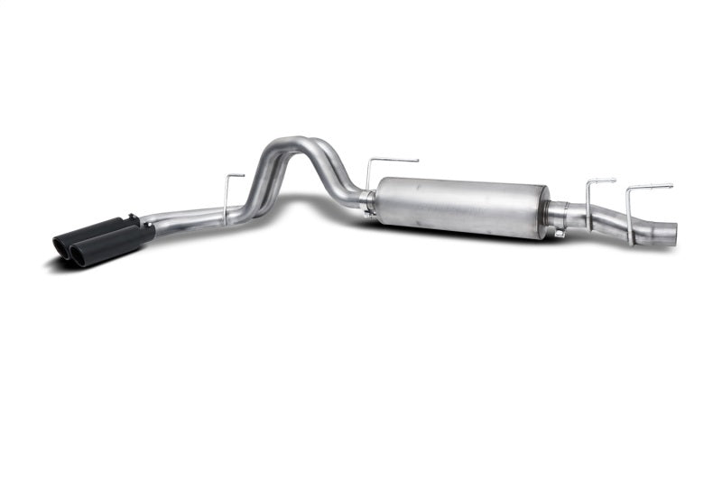 Load image into Gallery viewer, Gibson 21-24 Ford F150 2.7/3.3L 3/2.5in Cat-Back Dual Sport Exhaust System Stainless - Black Elite
