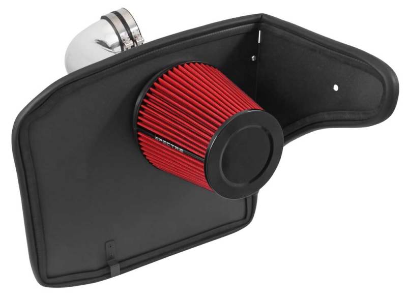 Load image into Gallery viewer, Spectre 10-12 Chevy Camaro V8-6.2L F/I Air Intake Kit - Clear Anodized w/Red Filter
