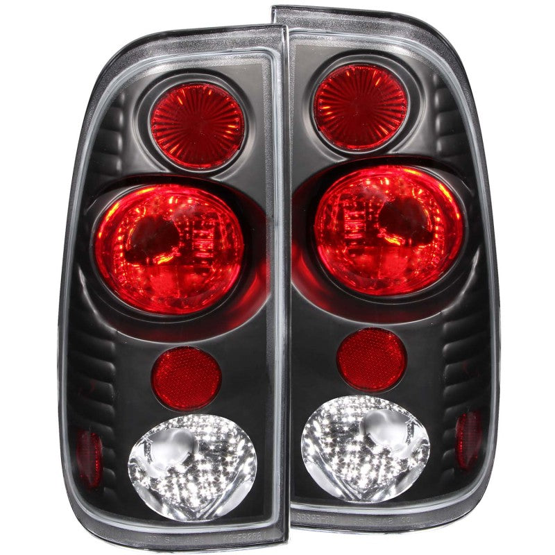 Load image into Gallery viewer, ANZO 1997-2003 Ford F-150 Taillights Black G2
