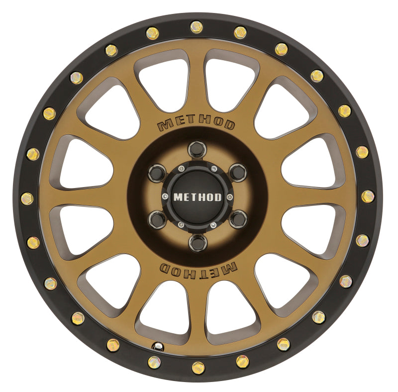 Load image into Gallery viewer, Method MR305 NV 18x9 +18mm Offset 6x135 94mm CB Method Bronze/Black Street Loc Wheel
