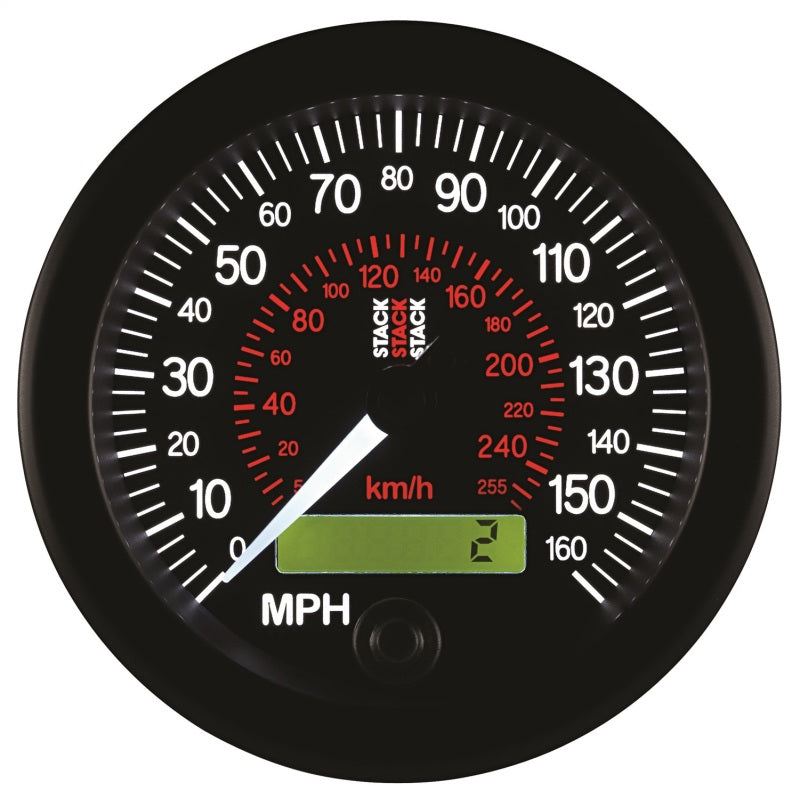 Load image into Gallery viewer, Autometer Stack Instruments 88MM 0-160 MPH / 260 KM/H Programmable Speedometer - Black
