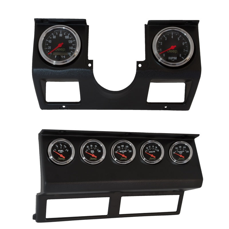 Load image into Gallery viewer, Autometer 87-96 Jeep Wrangler YJ 7pc Direct-Fit Dash Gauge Kit
