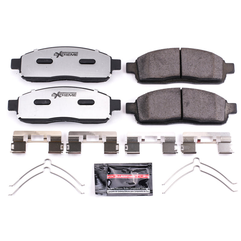 Load image into Gallery viewer, Power Stop 04-08 Ford F-150 Front Z36 Truck &amp; Tow Brake Pads w/Hardware
