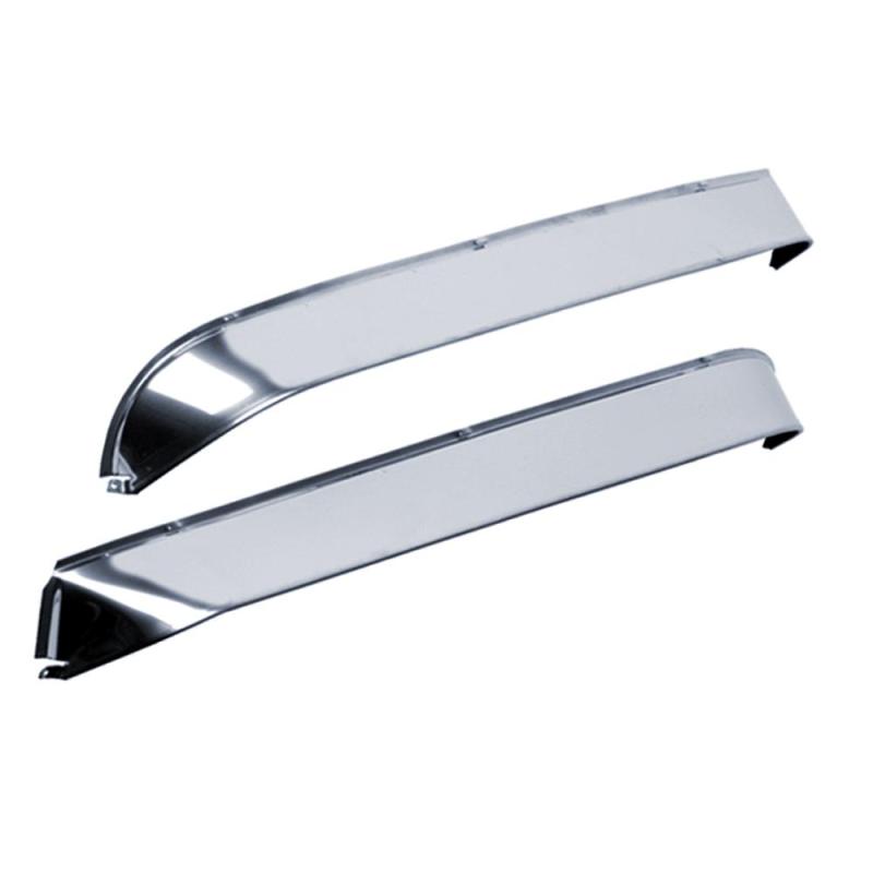 Load image into Gallery viewer, AVS 80-96 Ford Bronco (Installs w/Screws) Ventshade Window Deflectors 2pc - Stainless
