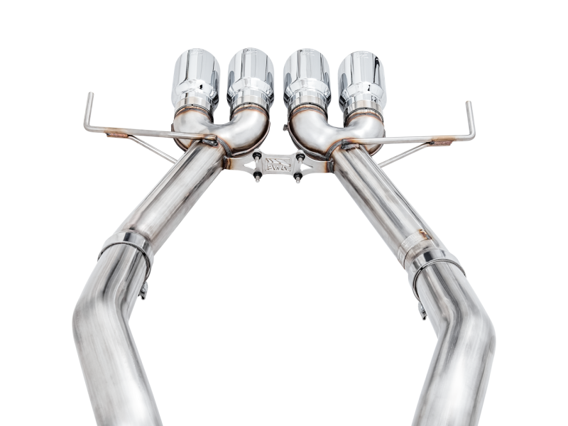 Load image into Gallery viewer, AWE Tuning 14-19 Chevy Corvette C7 Z06/ZR1 (w/AFM) Track Edition Axle-Back Exhaust w/Chrome Tips
