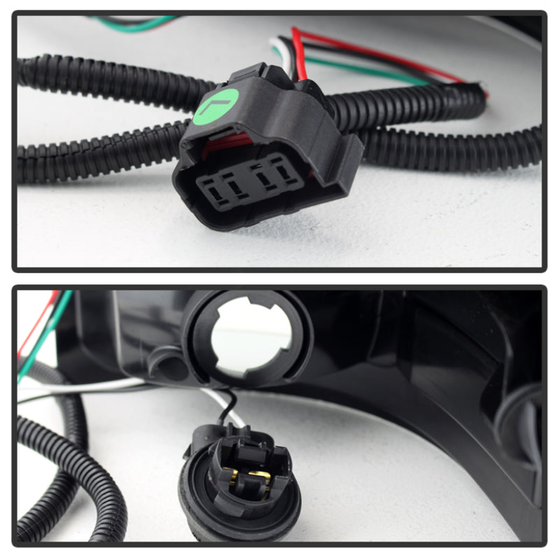 Load image into Gallery viewer, Spyder GMC Sierra 07-13 (Not 3500 Dually 4 Rear Wheels)LED Tail Lights Blk Smke ALT-YD-GS07-LED-BSM
