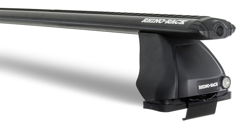 Load image into Gallery viewer, Rhino-Rack 18-19 Chevrolet Silverado 1500 4 Door Pick Up Vortex 2500 1 Bar Roof Rack - Black
