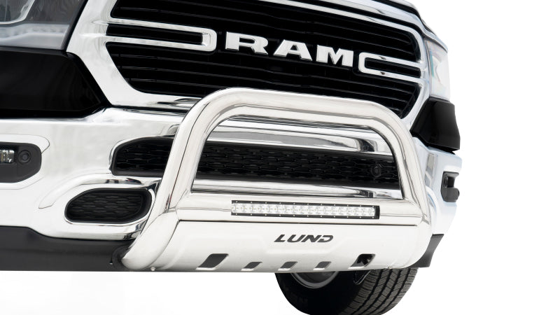 Load image into Gallery viewer, Lund 2019 RAM 1500 Bull Bar w/Light &amp; Wiring - Polished
