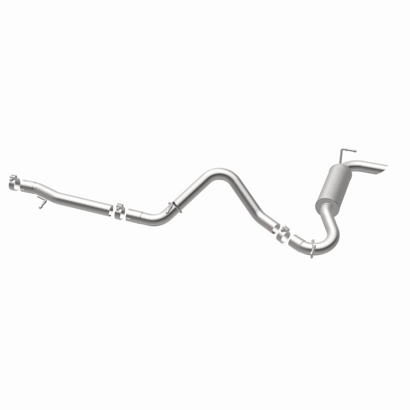 Load image into Gallery viewer, MagnaFlow 12-14 Jeep Wrangler 3.6L Single Straight Rear P/S Exit Stainless C/b Perf Exhaust-Comp
