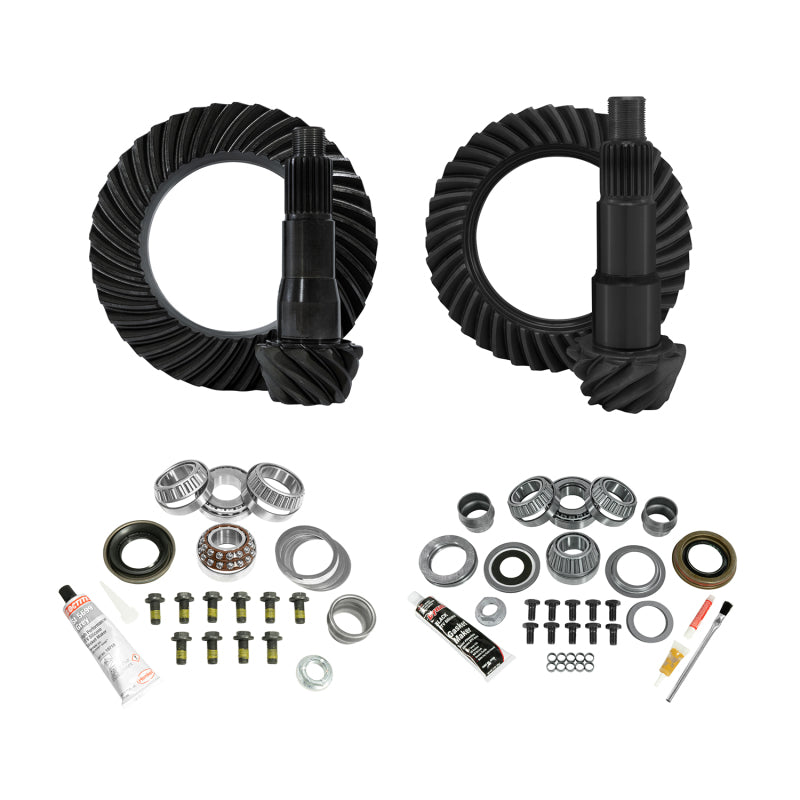 Load image into Gallery viewer, Yukon Gear &amp; Install Kit Package For Jeep JL Non-Rubicon w/ D30 FR &amp; D35 RR in a 5.13 Ratio
