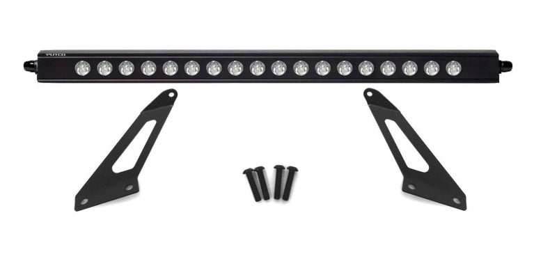 Load image into Gallery viewer, Putco 07-18 Jeep Wrangler JK - 20in Luminix Light Bar w/ Hood bracket Luminix Jeep LED Kits
