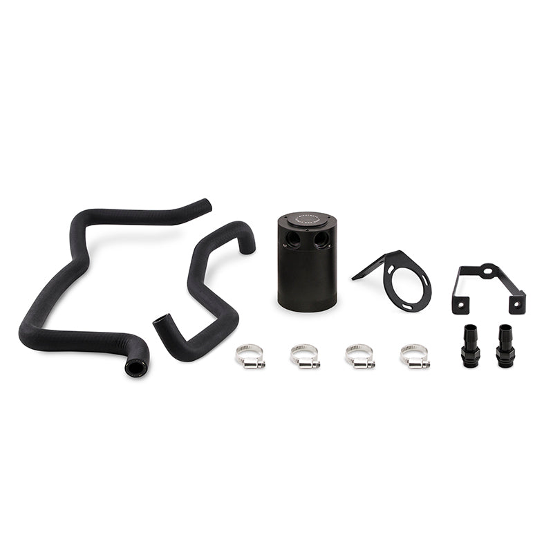 Load image into Gallery viewer, Mishimoto 2015+ Dodge Charger / 2015+ Chrysler 300C 5.7L Direct Fit Oil Catch Can Kit - Black
