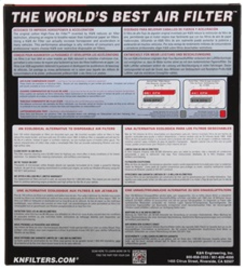 Load image into Gallery viewer, K&amp;N Replacement Air Filter DODGE RAM SRT-10, 8.3L-V10; 2004
