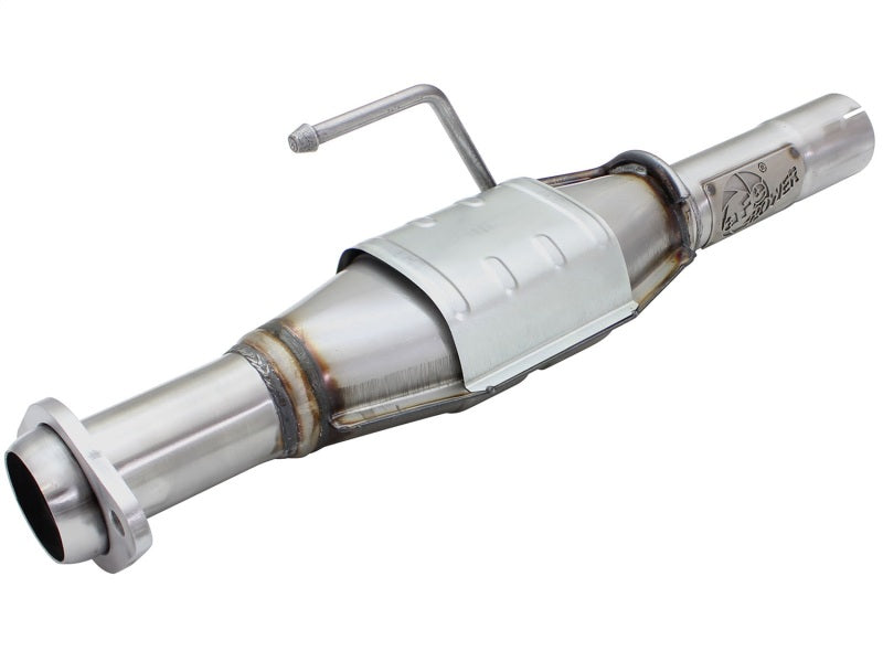 Load image into Gallery viewer, aFe Power Direct Fit Catalytic Converter Replacements Rear 04-06 Jeep Wrangler (TJ/LJ) I6-4.0L
