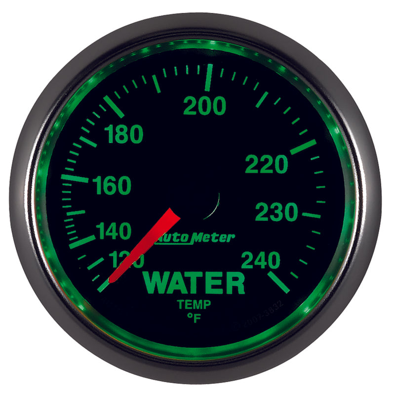 Load image into Gallery viewer, Autometer GS 52mm 120-240 Deg F Mechanical Water Temperature Gauge
