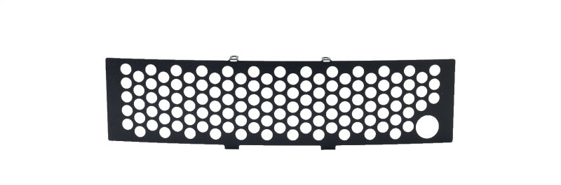 Load image into Gallery viewer, Putco 11-14 Ford F-150 - EcoBoost Bumper Grille Inserts - Black SS Punch w/ Heater Plug Opening
