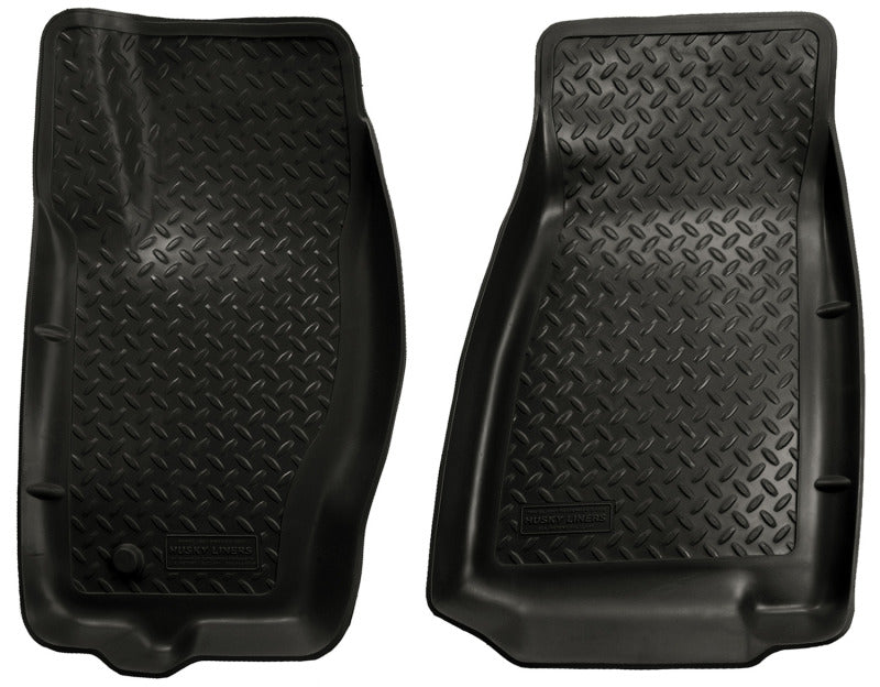 Load image into Gallery viewer, Husky Liners 05-10 Jeep Grand Cherokee/Commander Classic Style Black Floor Liners
