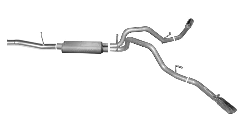Load image into Gallery viewer, Gibson 15-18 Chevrolet Silverado 1500 LS 5.3L 3in/2.25in Cat-Back Dual Extreme Exhaust - Aluminized
