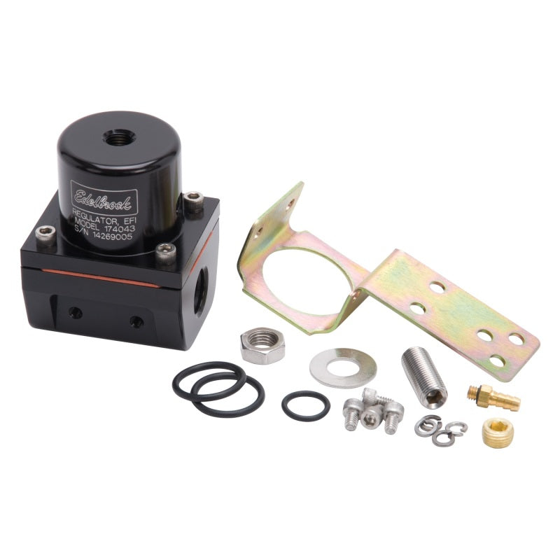 Load image into Gallery viewer, Edelbrock Fuel Pressure Regulator EFI 180 GPH 35-90 PSI -6 In/Out -6 Return Black
