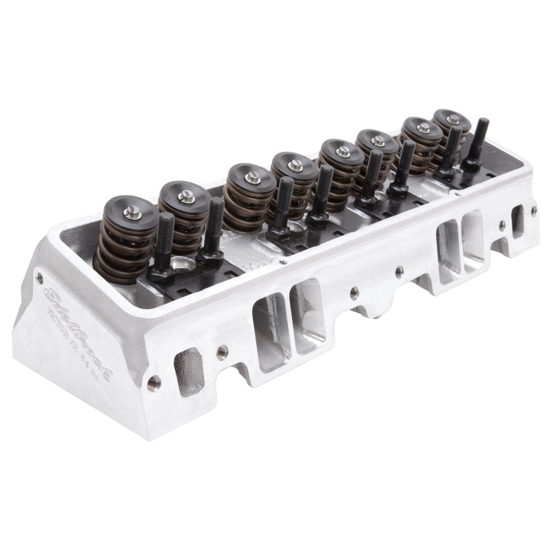 Load image into Gallery viewer, Edelbrock Single Victor Jr 64cc Head SBC Solid Roller Cams

