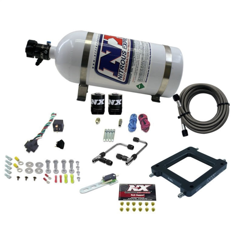 Load image into Gallery viewer, Nitrous Express Dominator Gemini Stage 6 Nitrous Kit (50-300HP) w/10lb Bottle
