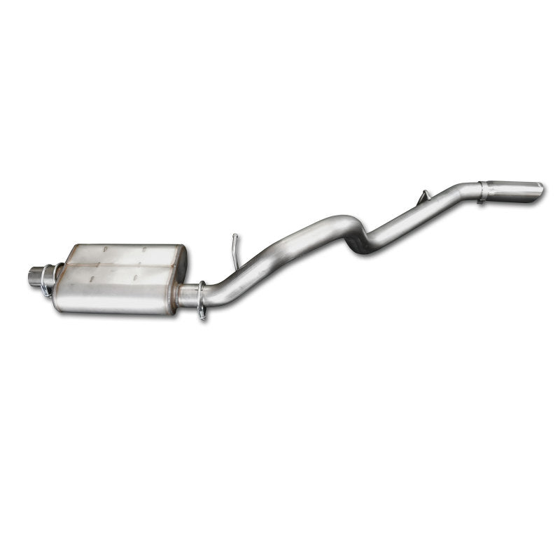 Load image into Gallery viewer, JBA 97-99 Jeep Wrangler TJ 2.5L/4.0L 304SS Single Rear Exit Cat-Back Exhaust
