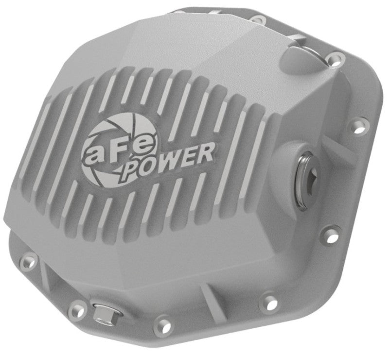 Load image into Gallery viewer, aFe POWER 2021 Ford Bronco w/ Dana M220 Differential Cover Raw Street Series w/ Machined Fins
