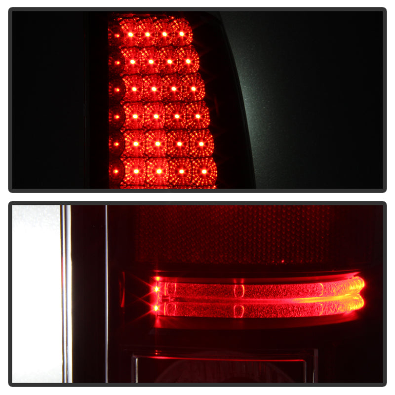 Load image into Gallery viewer, Spyder Chevy Silverado 1500 03-06 (Not Fit Stepside)LED Tail Lights Blk Smke ALT-YD-CS03-LED-BSM
