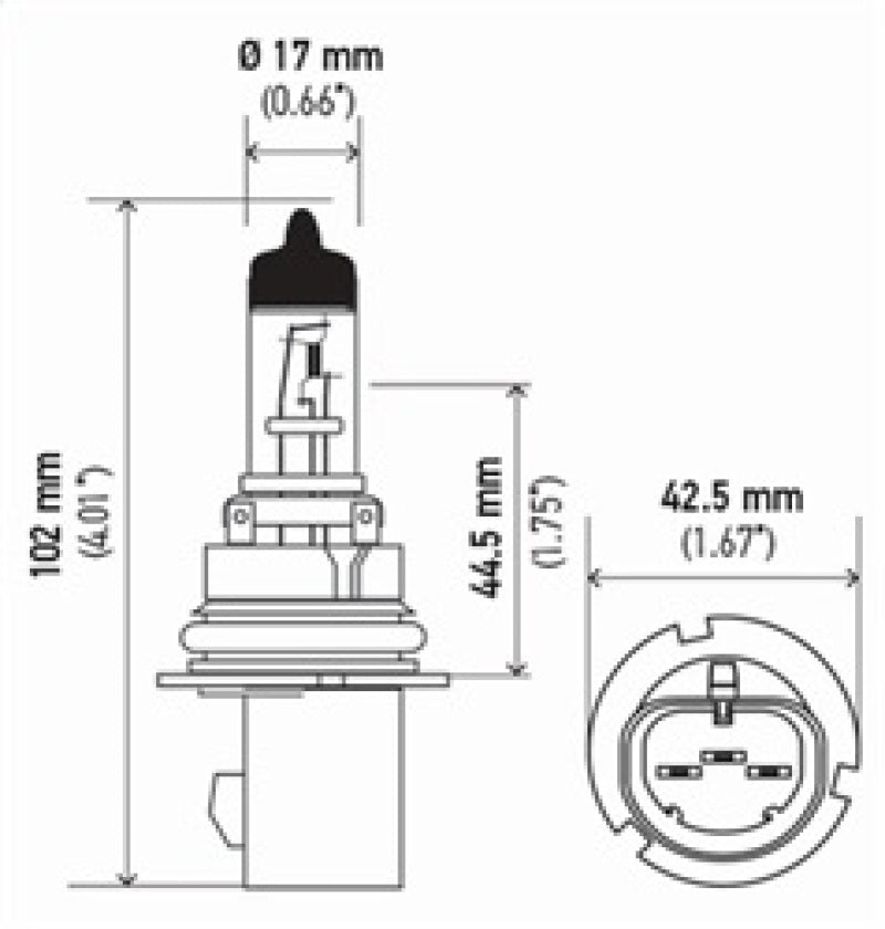 Load image into Gallery viewer, Hella Bulb 9007 12V 65/55W Px29T Long Life
