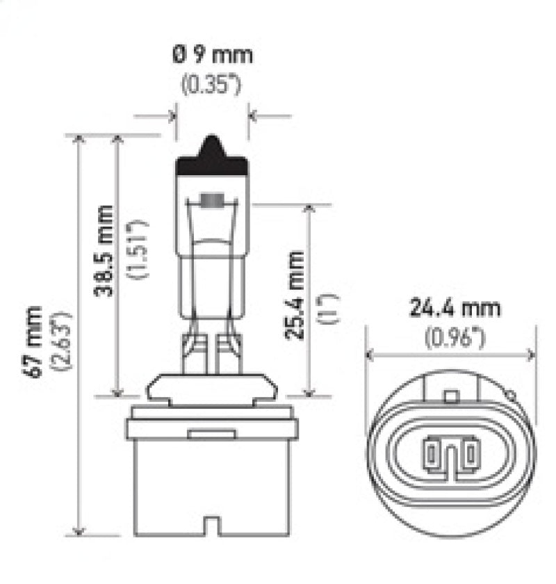 Load image into Gallery viewer, Hella Bulb 893 12V 375W Xen Wht Xb (2)
