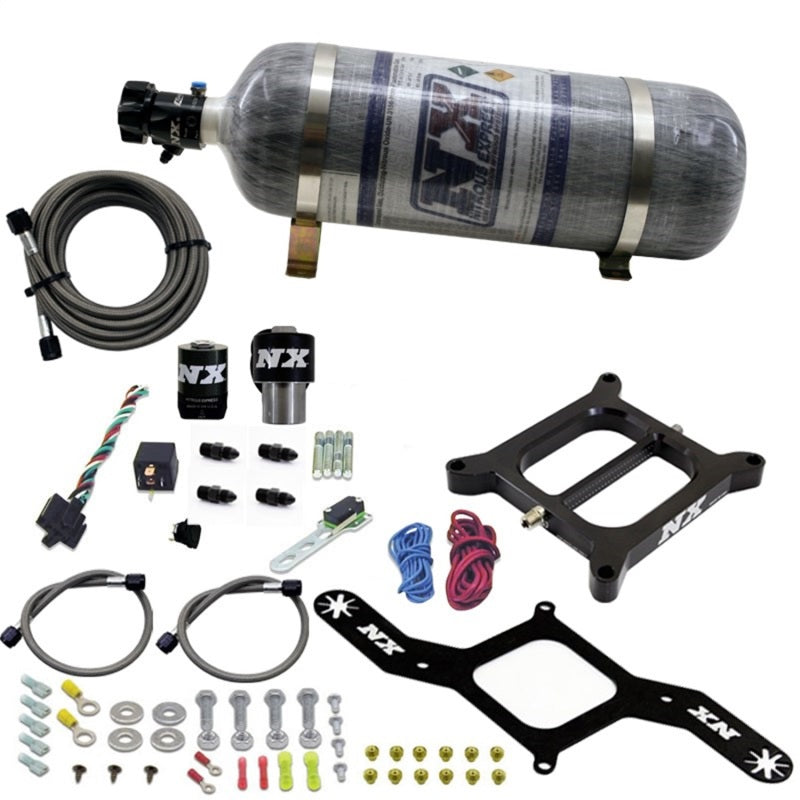 Load image into Gallery viewer, Nitrous Express 4150 Gasoline (RNC) Nitrous Kit w/12lb Bottle
